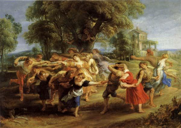 Peter Paul Rubens A Peasant Dance France oil painting art